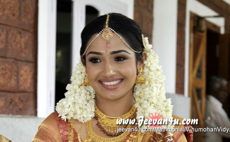 malayalam actress vidya marriage photos